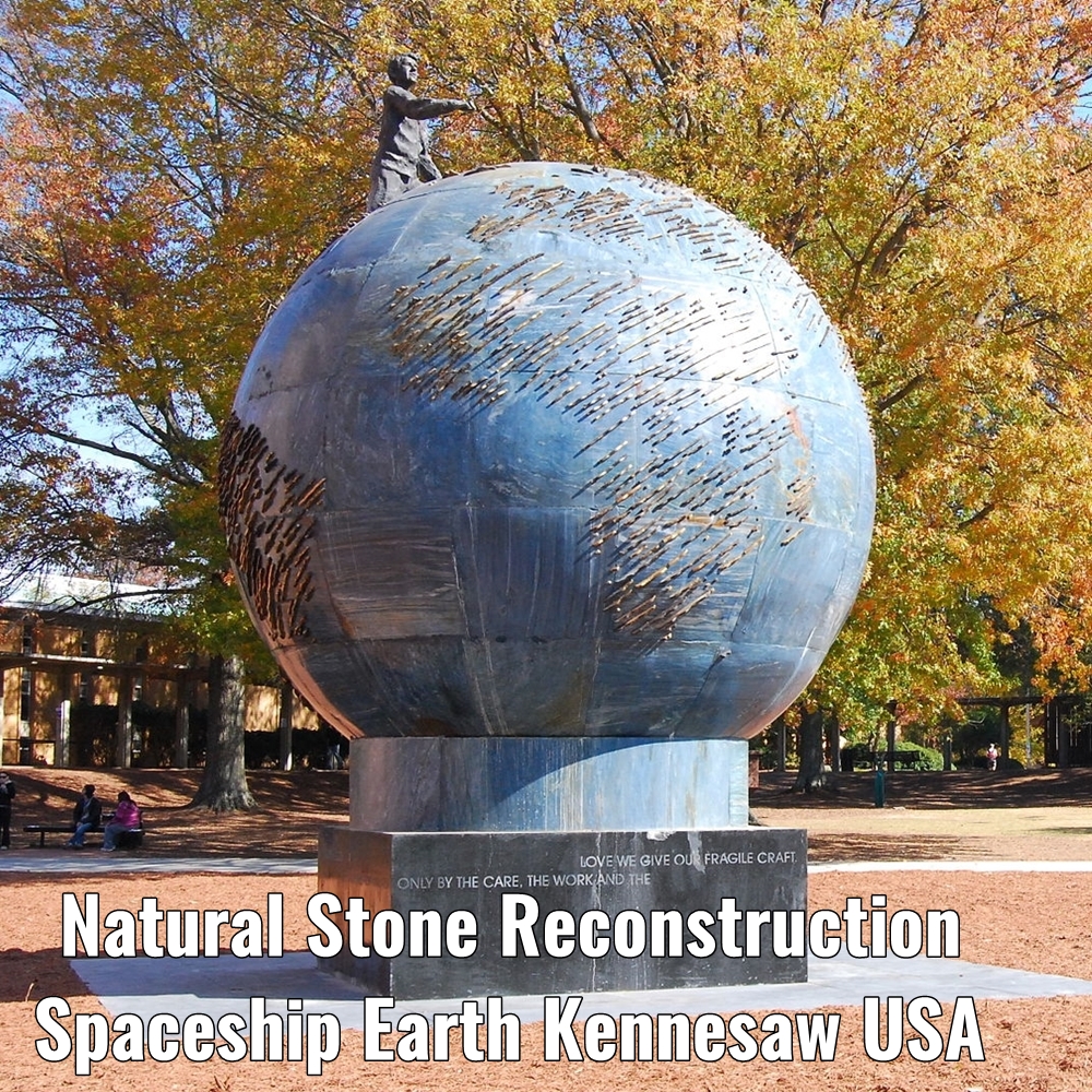 reconstruction spaceship earth kennesaw usa a