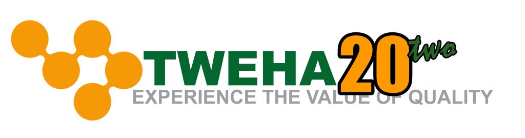 Tweha logo, experience the value of quality.