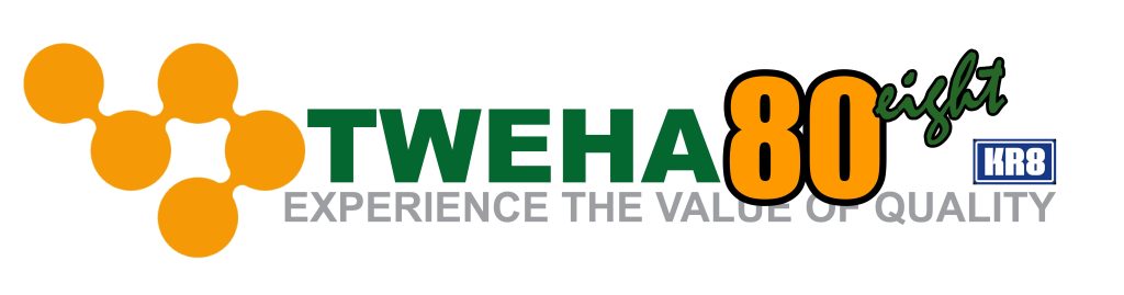 Tweha logo with slogan 'Experience the Value of Quality'