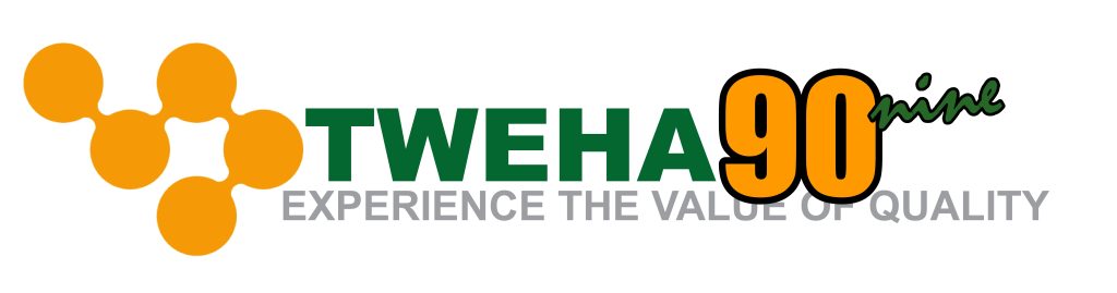 Tweha logo and company slogan